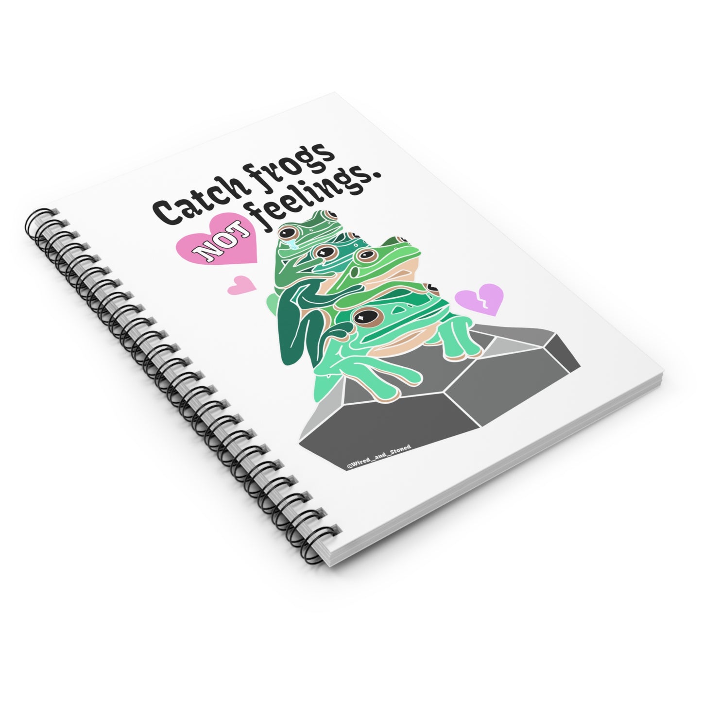 Catch Frogs NOT Feelings - feelings notebook
