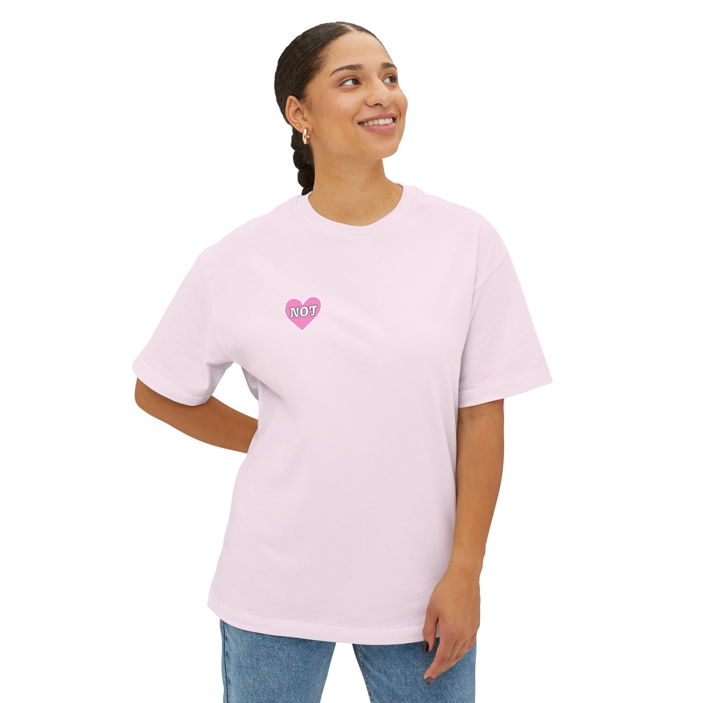 Catch Frogs NOT Feelings - Unisex Oversized Boxy Tee