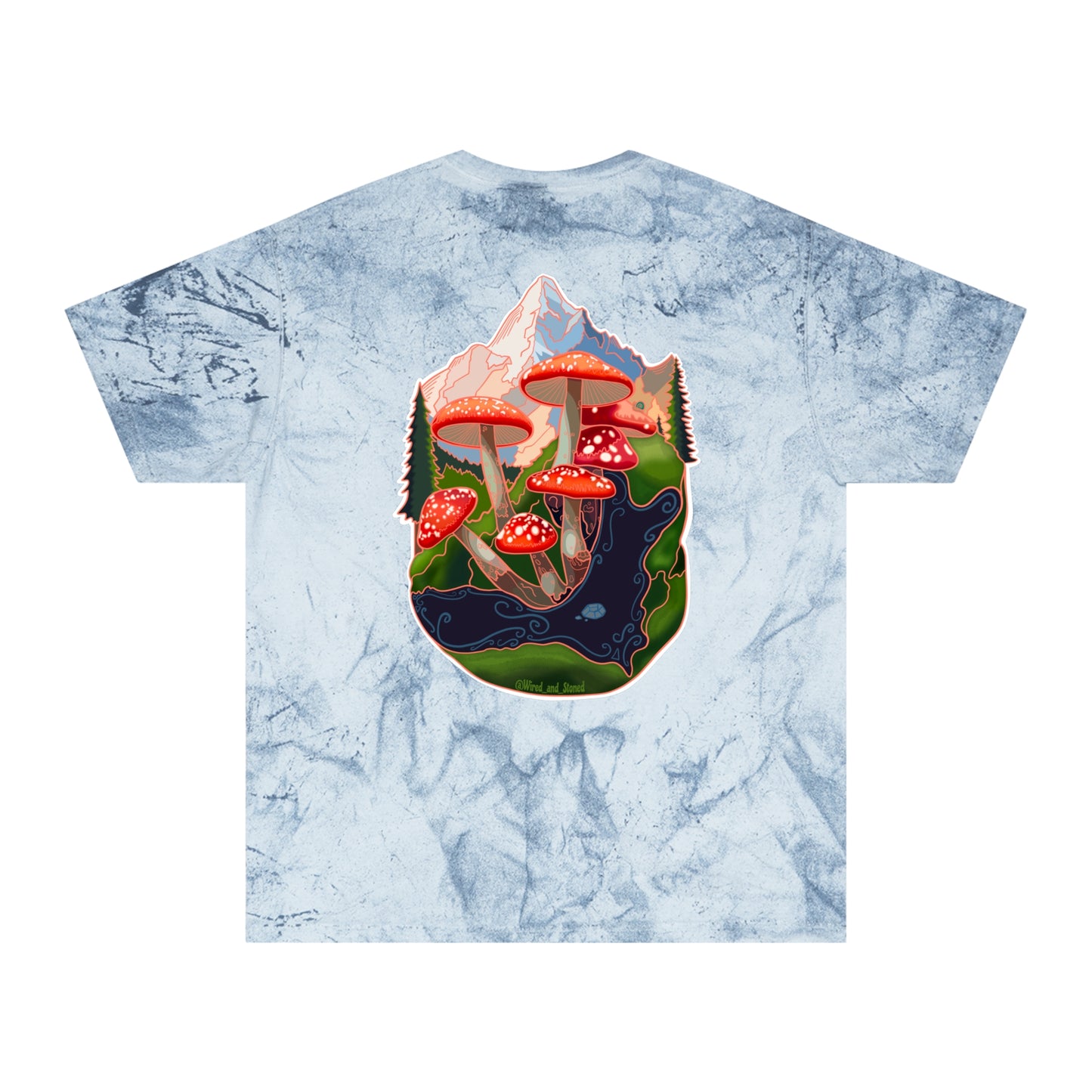 SCENIC MOUNTAIN VIEW - Unisex Color Blast T-Shirt