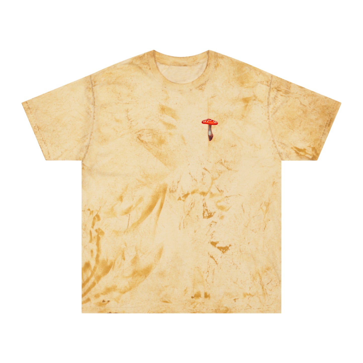 SCENIC CRYSTAL MUSHROOM VIEW - Unisex Color Blast T-Shirt