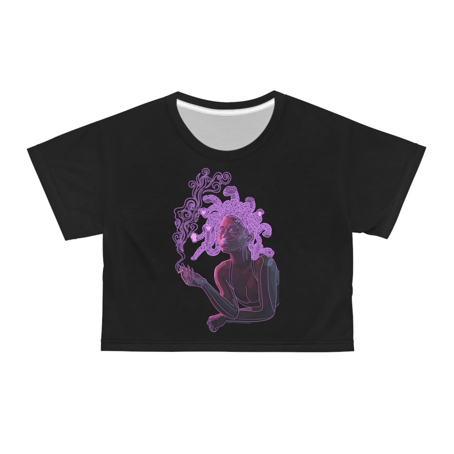 MEDUSA - Crop Tee (AOP)