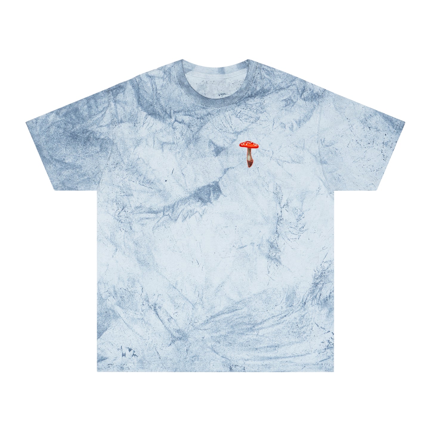 SCENIC CRYSTAL MUSHROOM VIEW - Unisex Color Blast T-Shirt