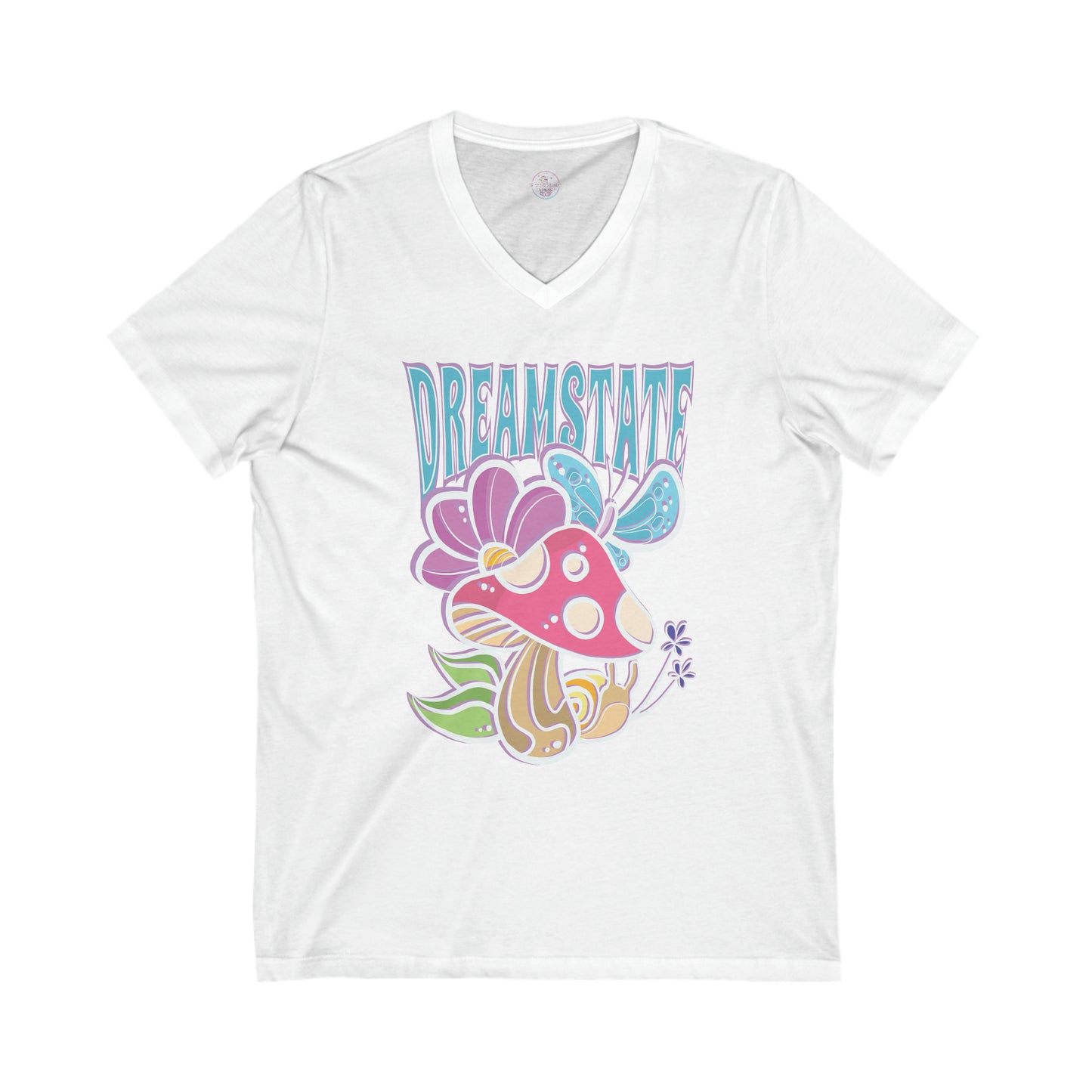 DREAMSTATE - Unisex Jersey Short Sleeve V-Neck Tee