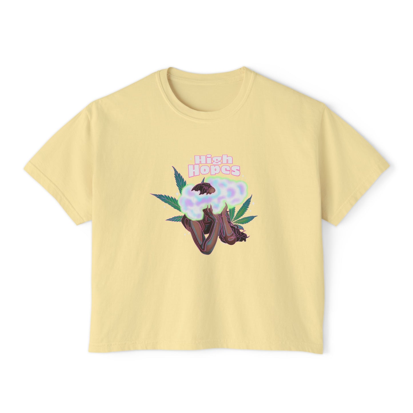 HIGH HOPES - Women's Boxy Tee