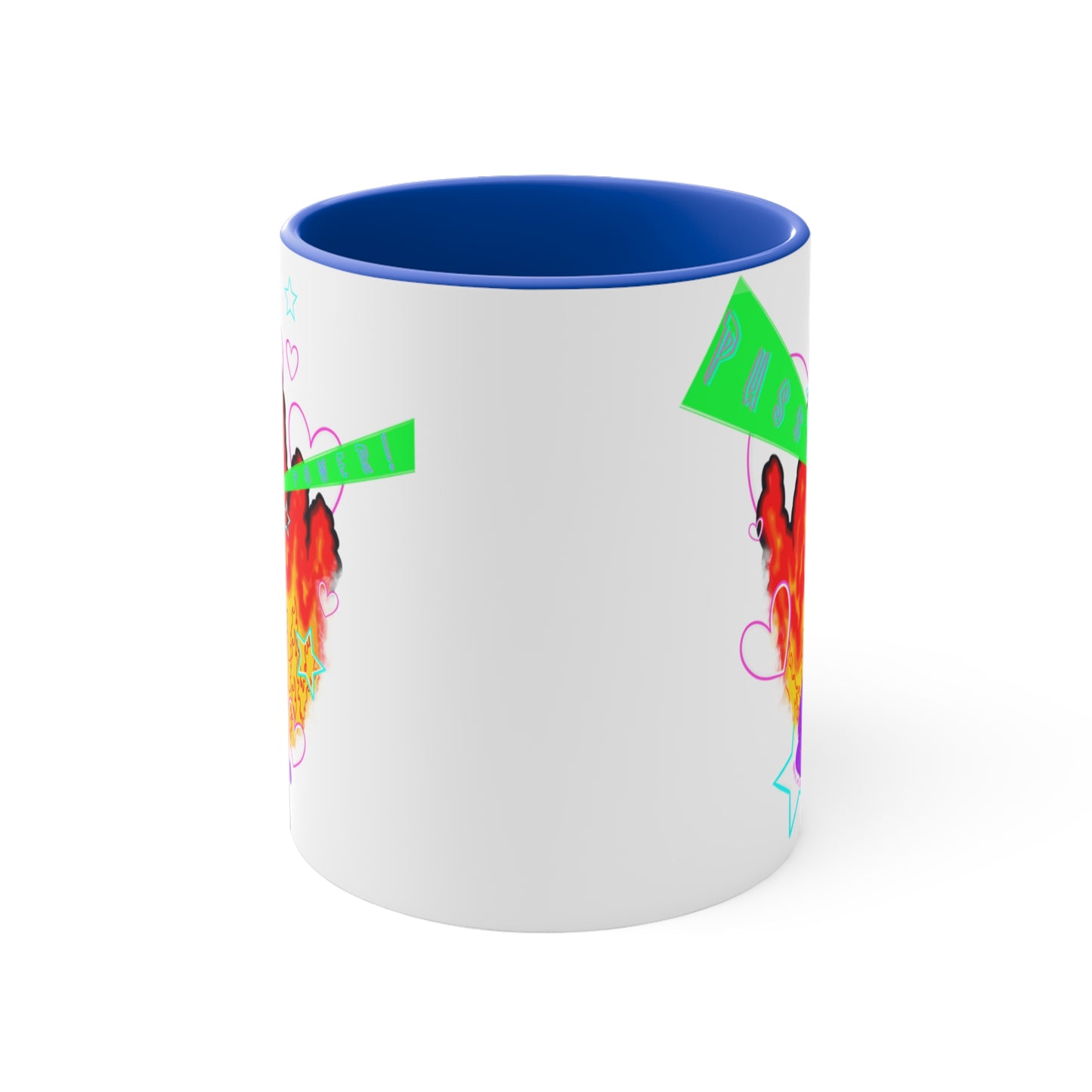 PUSSY POWER - 11oz Accent Mug
