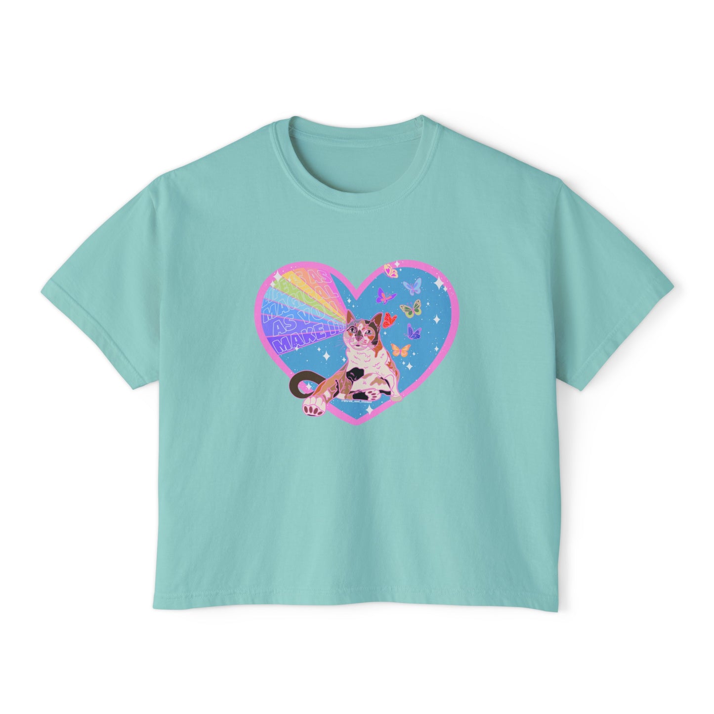 LIFE IS AS MAGICAL AS YOU MAKE IT - Women's Boxy Tee