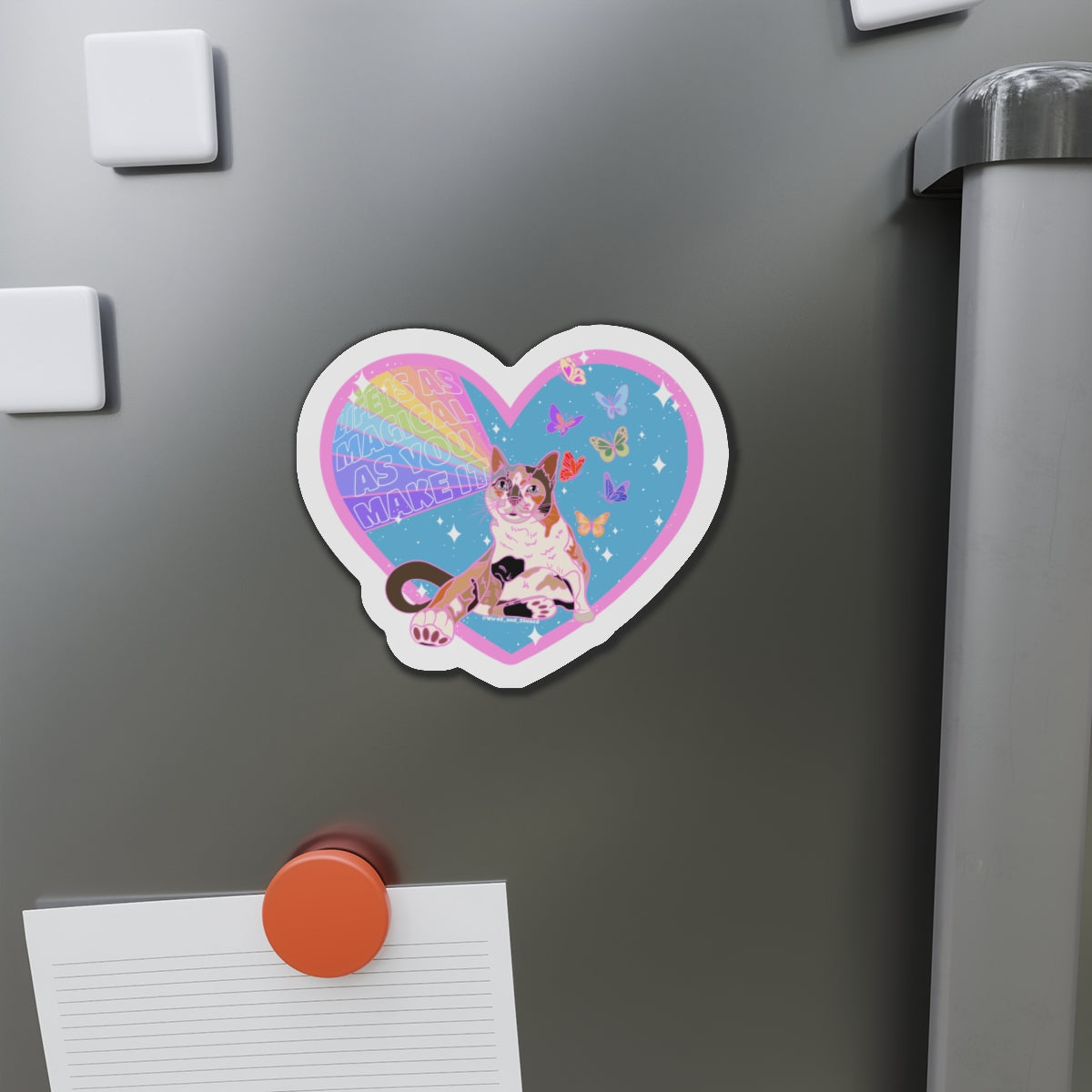 LIFE IS AS MAGICAL AS YOU MAKE IT - Die-Cut Magnets