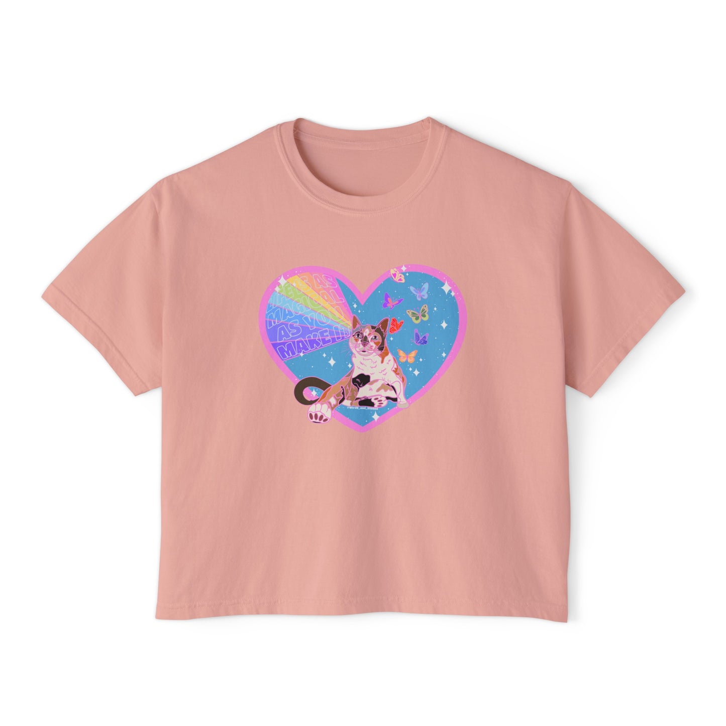 LIFE IS AS MAGICAL AS YOU MAKE IT - Women's Boxy Tee