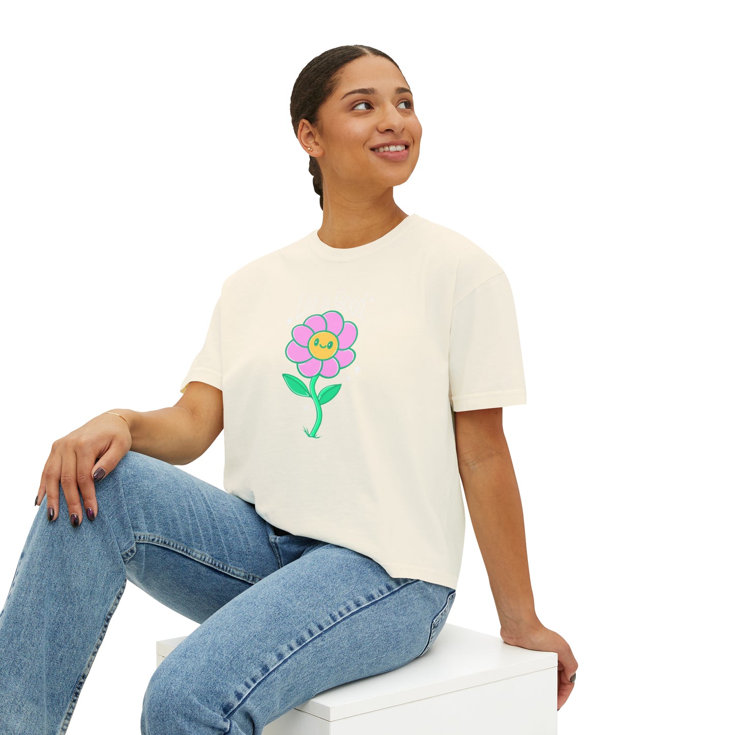 Life is Good - Women's Boxy Tee