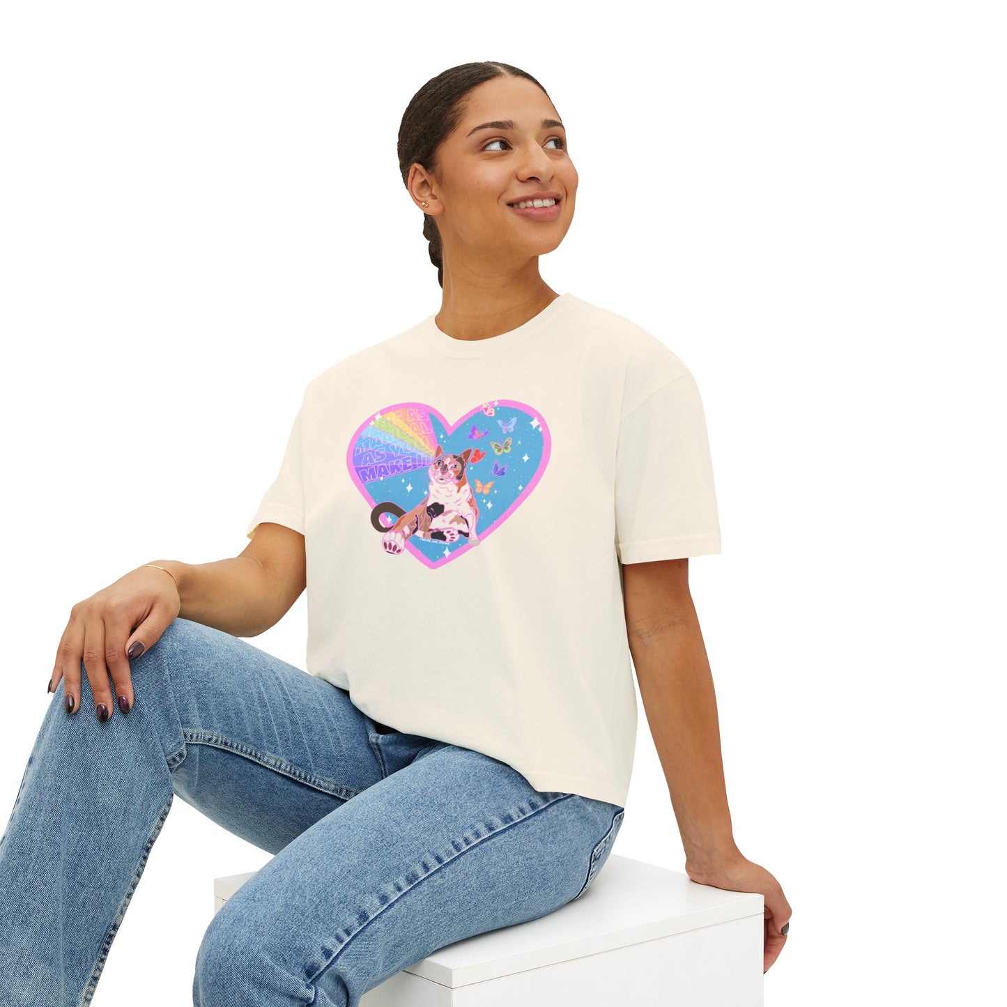 LIFE IS AS MAGICAL AS YOU MAKE IT - Women's Boxy Tee