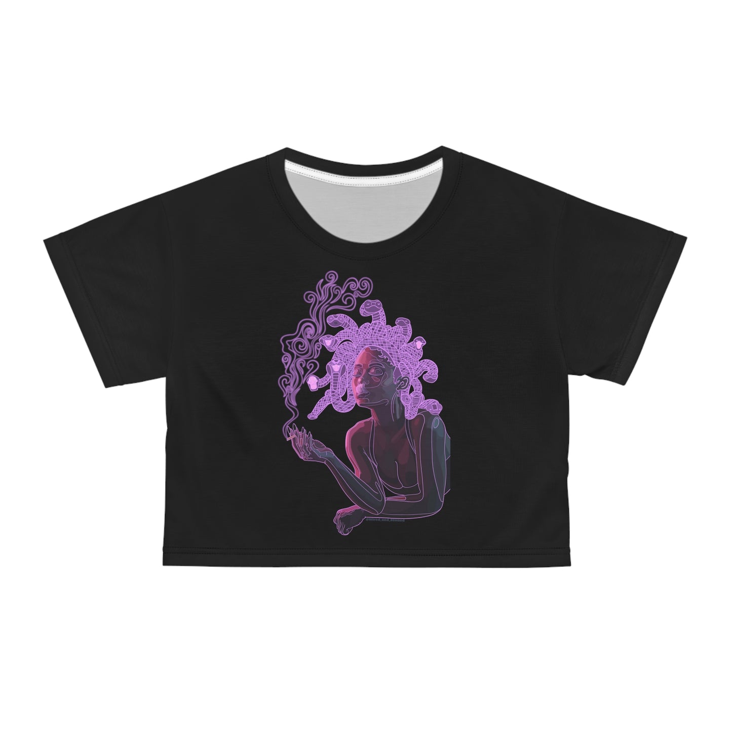 MEDUSA - Crop Tee (AOP)