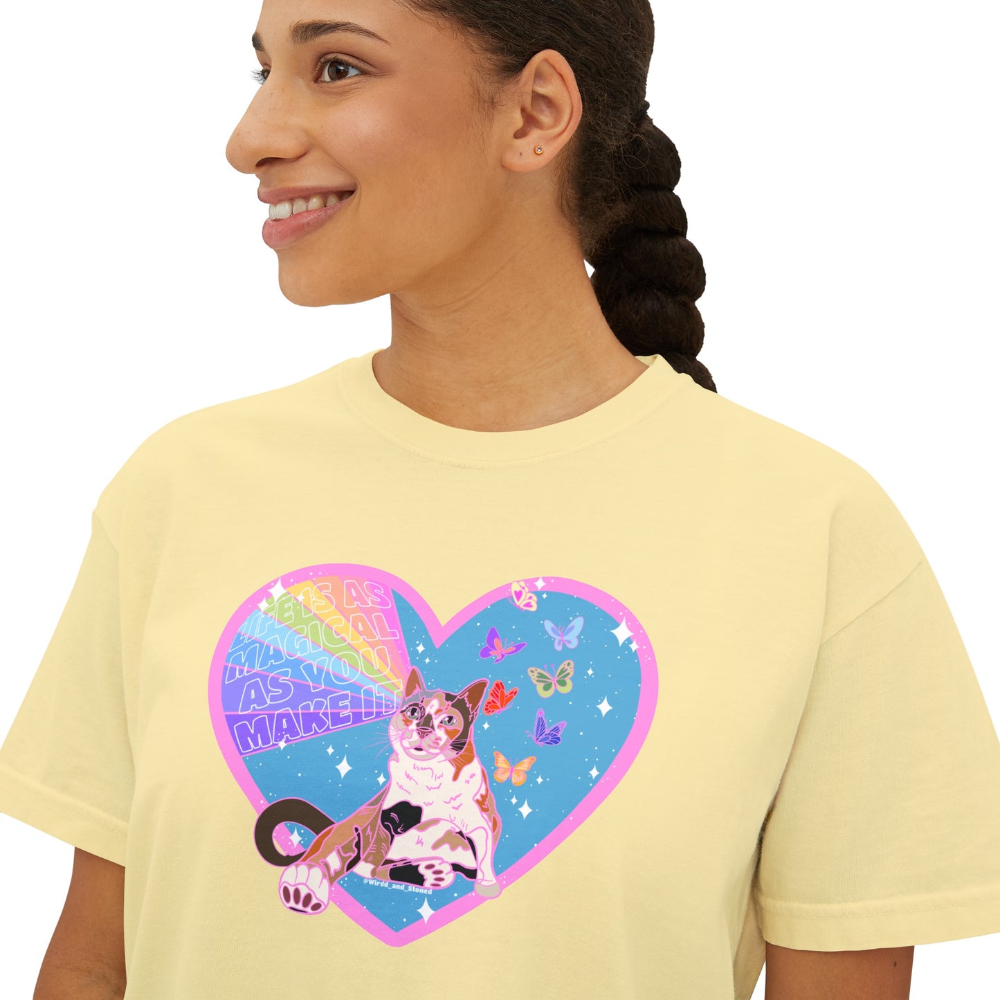LIFE IS AS MAGICAL AS YOU MAKE IT - Women's Boxy Tee