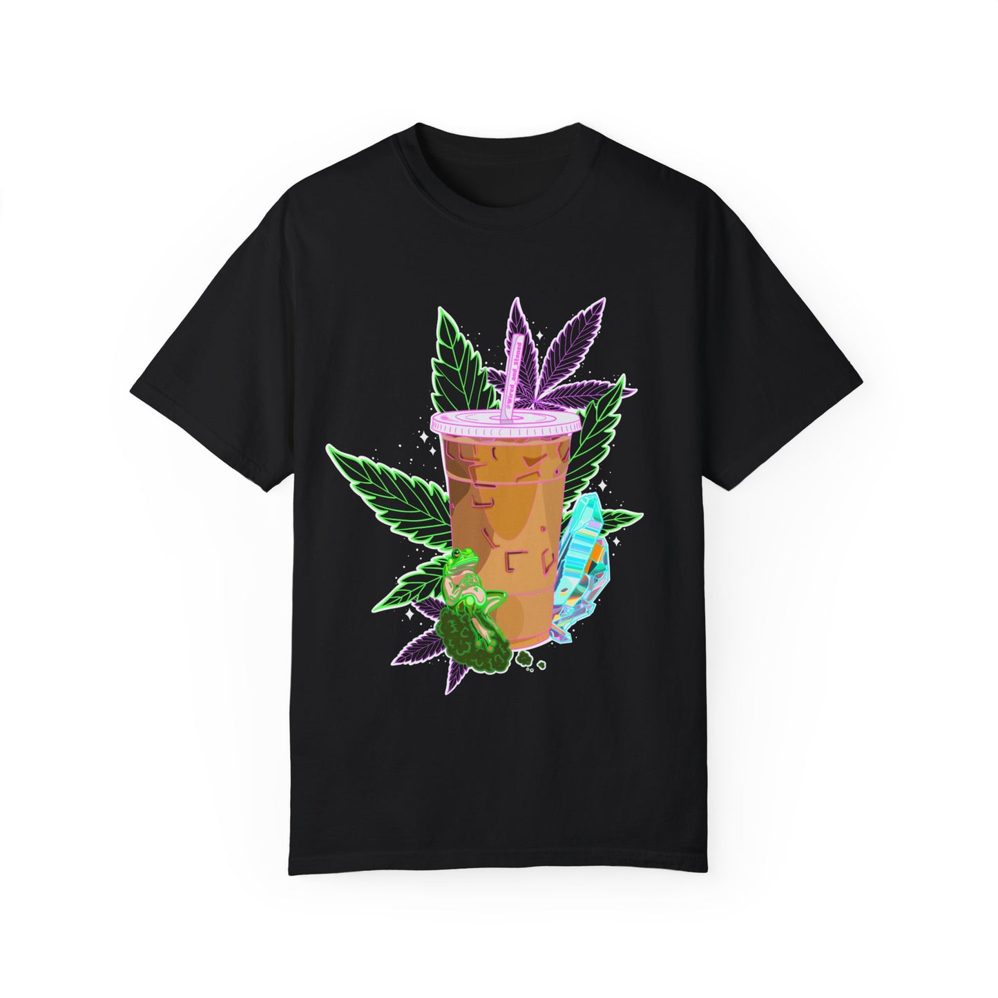 WIRED & STONED - Unisex Garment-Dyed T-shirt