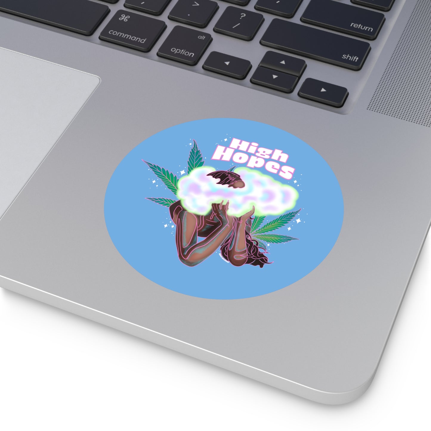 HIGH HOPES - Round Vinyl Stickers