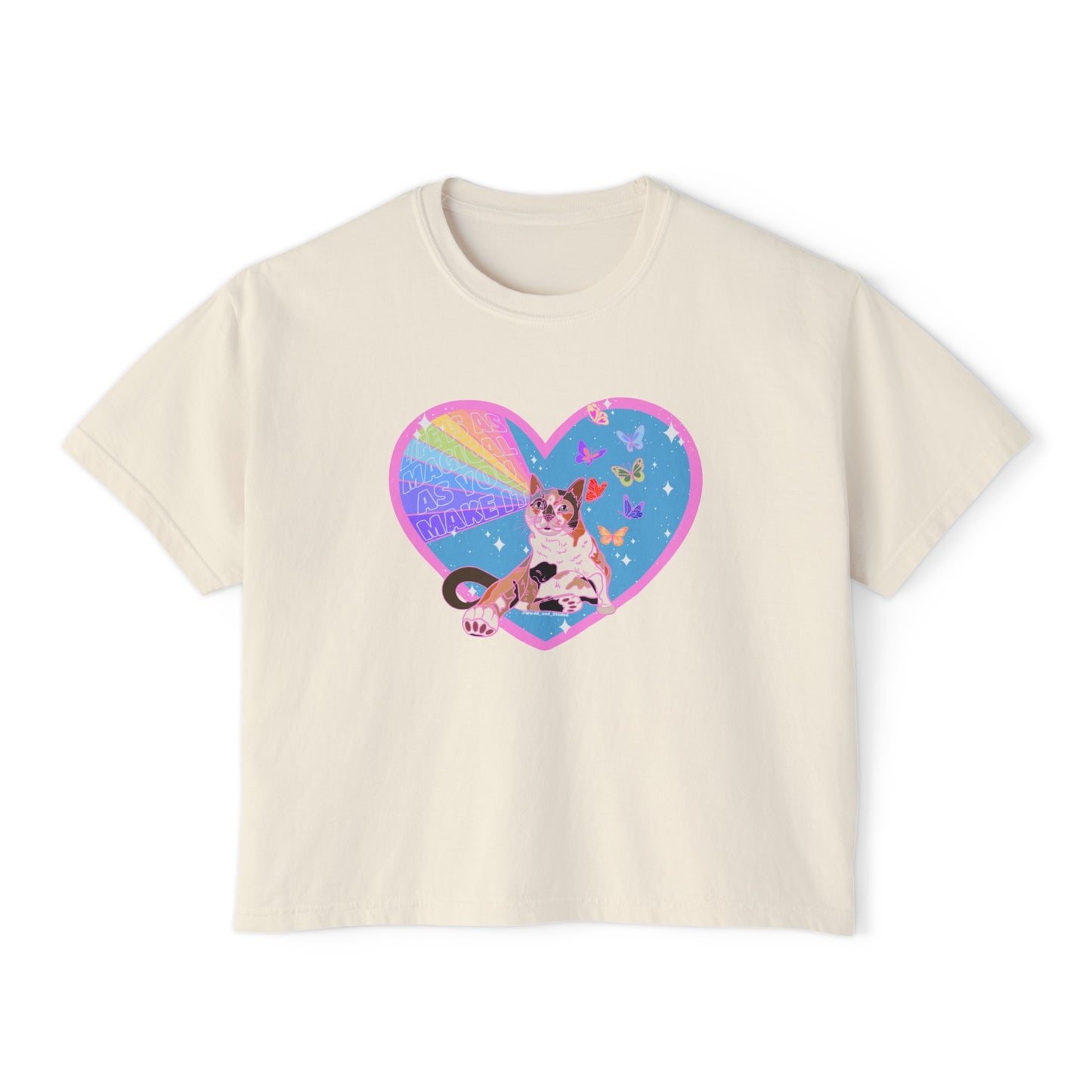 LIFE IS AS MAGICAL AS YOU MAKE IT - Women's Boxy Tee