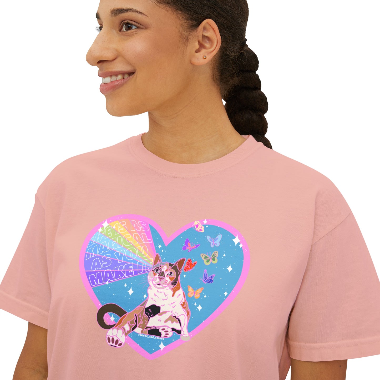 LIFE IS AS MAGICAL AS YOU MAKE IT - Women's Boxy Tee