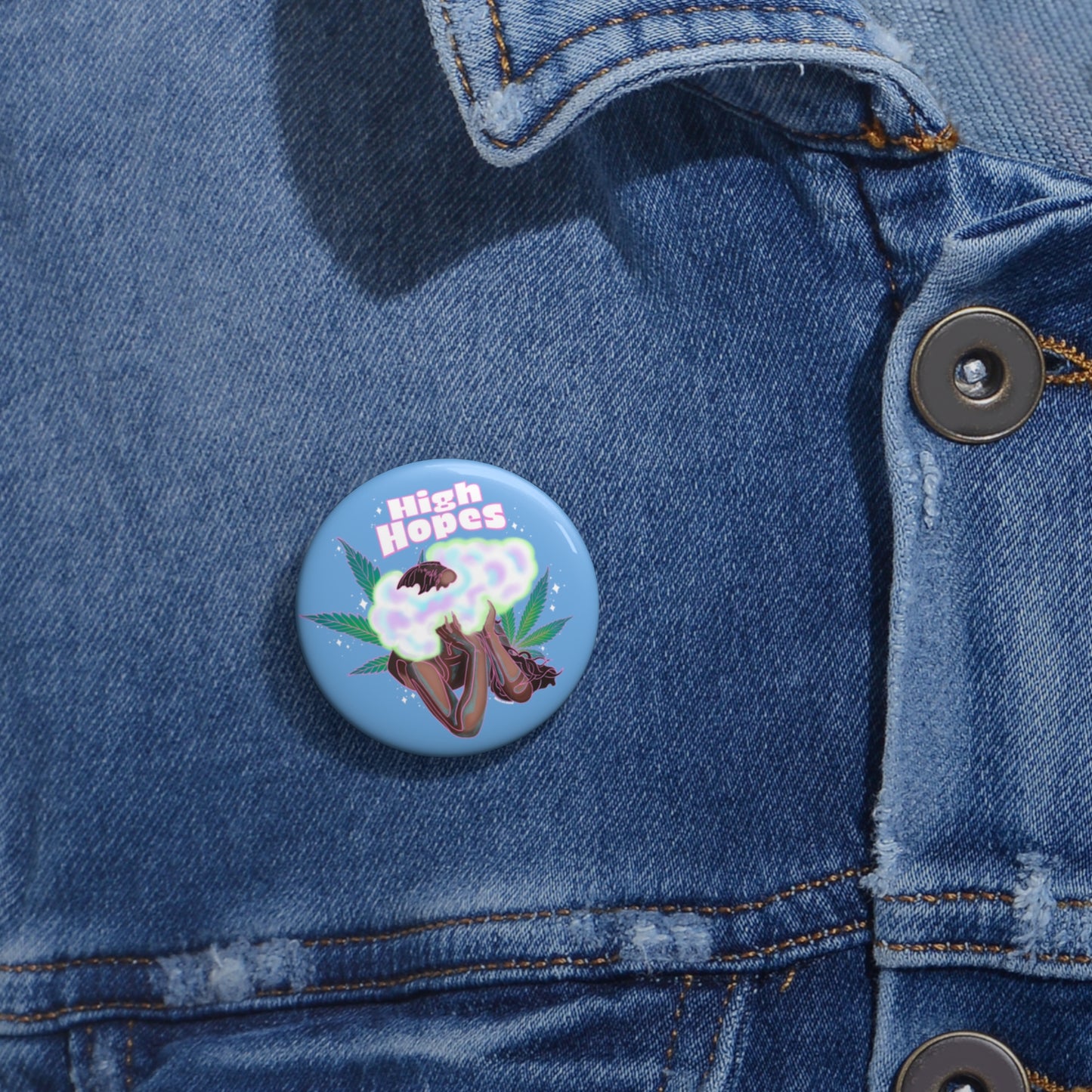 HIGH HOPES - Custom Pin Buttons