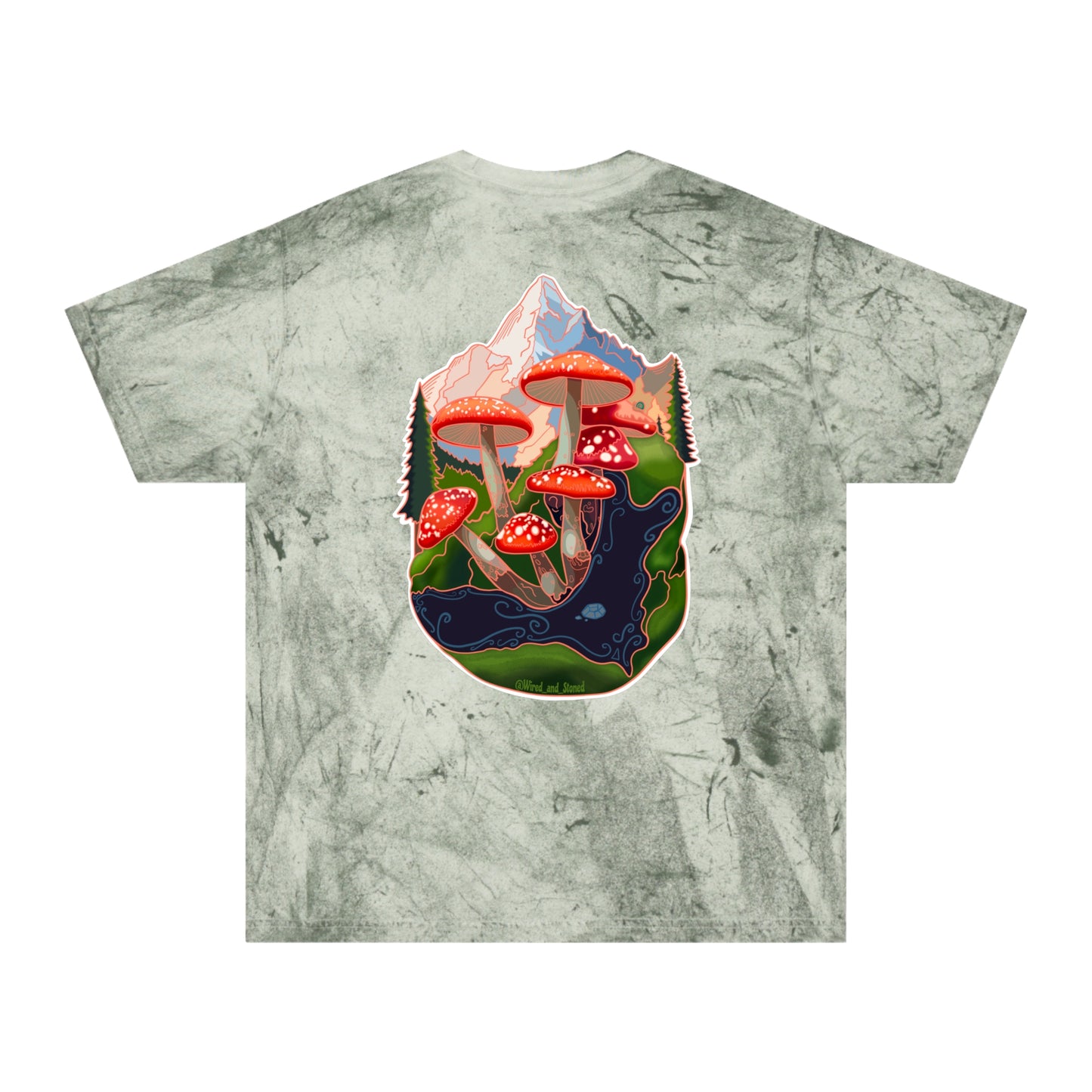SCENIC MOUNTAIN VIEW - Unisex Color Blast T-Shirt