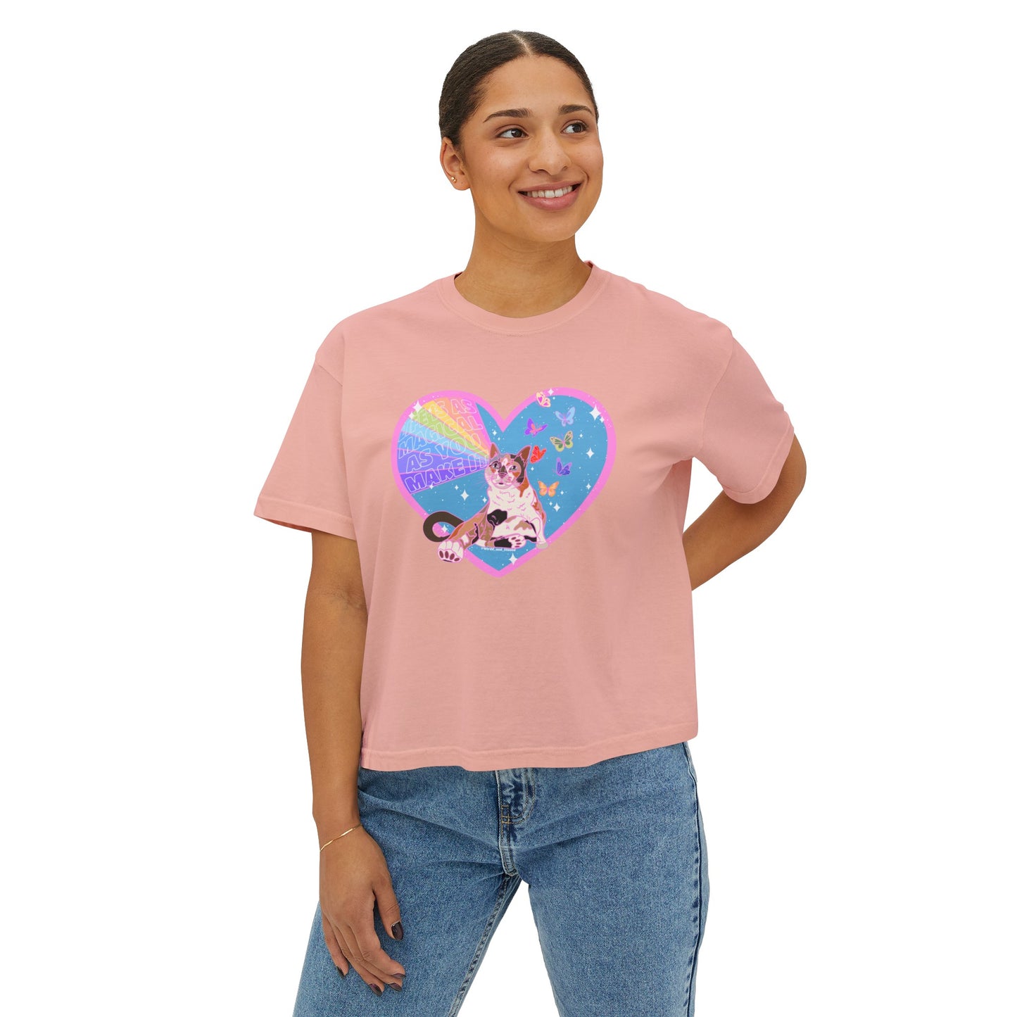 LIFE IS AS MAGICAL AS YOU MAKE IT - Women's Boxy Tee