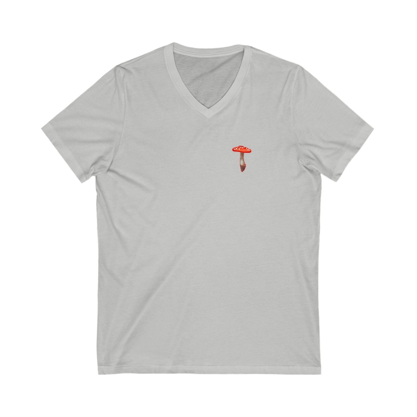 SCENIC MOUNTAIN VIEW - Unisex Jersey Short Sleeve V-Neck Tee