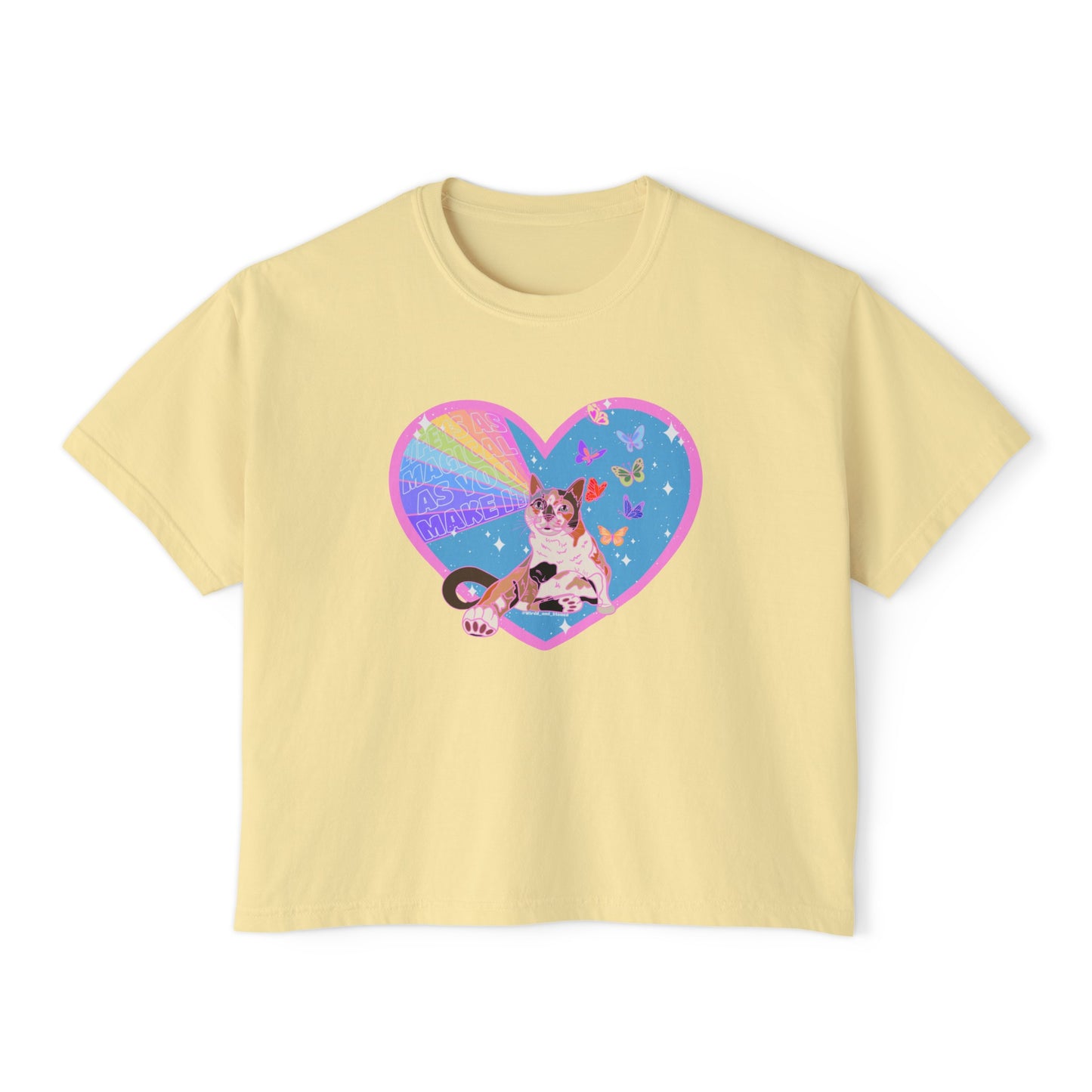 LIFE IS AS MAGICAL AS YOU MAKE IT - Women's Boxy Tee