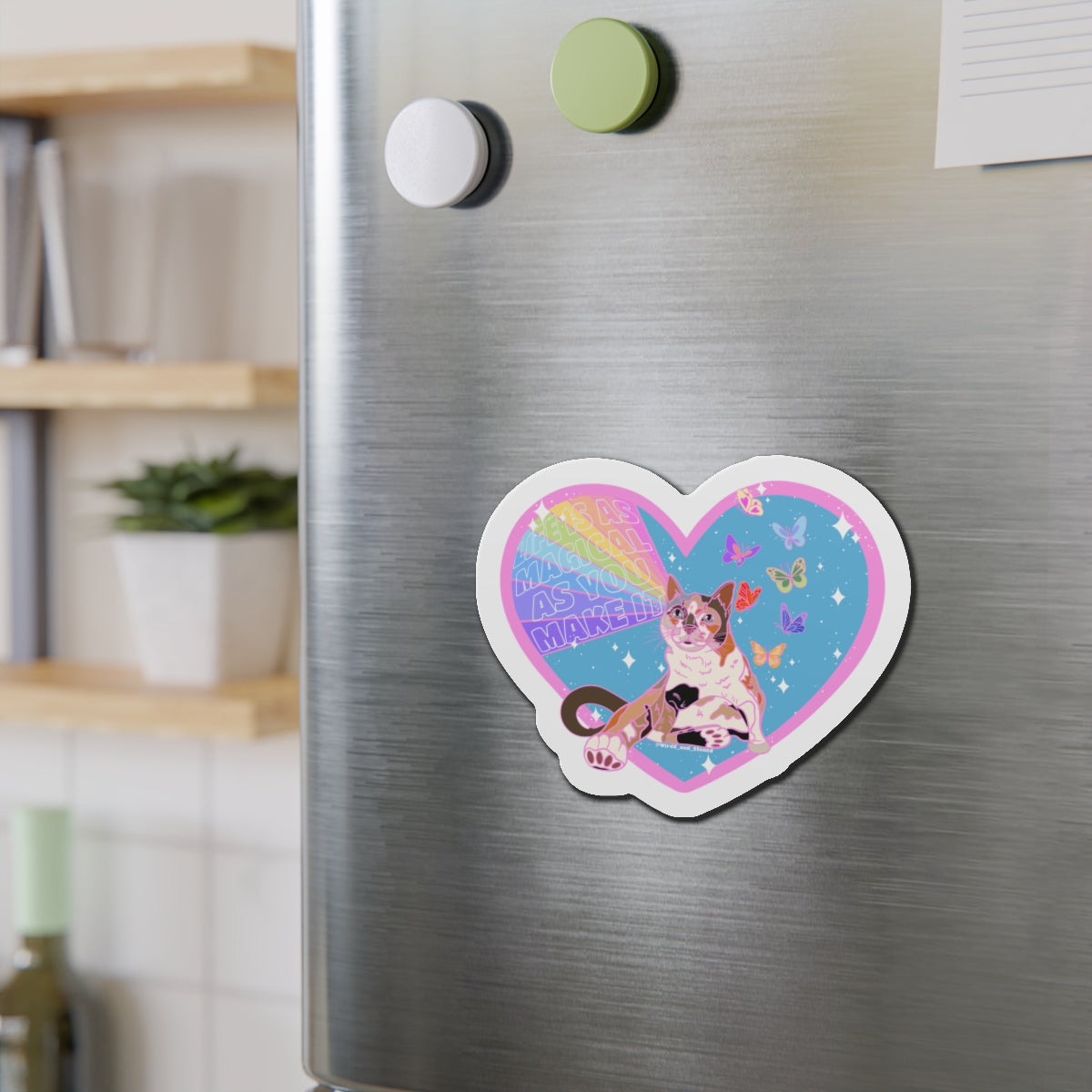 LIFE IS AS MAGICAL AS YOU MAKE IT - Die-Cut Magnets