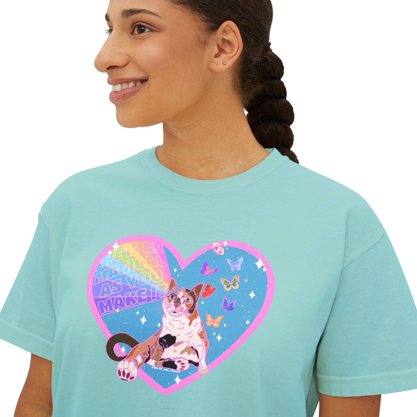 LIFE IS AS MAGICAL AS YOU MAKE IT - Women's Boxy Tee