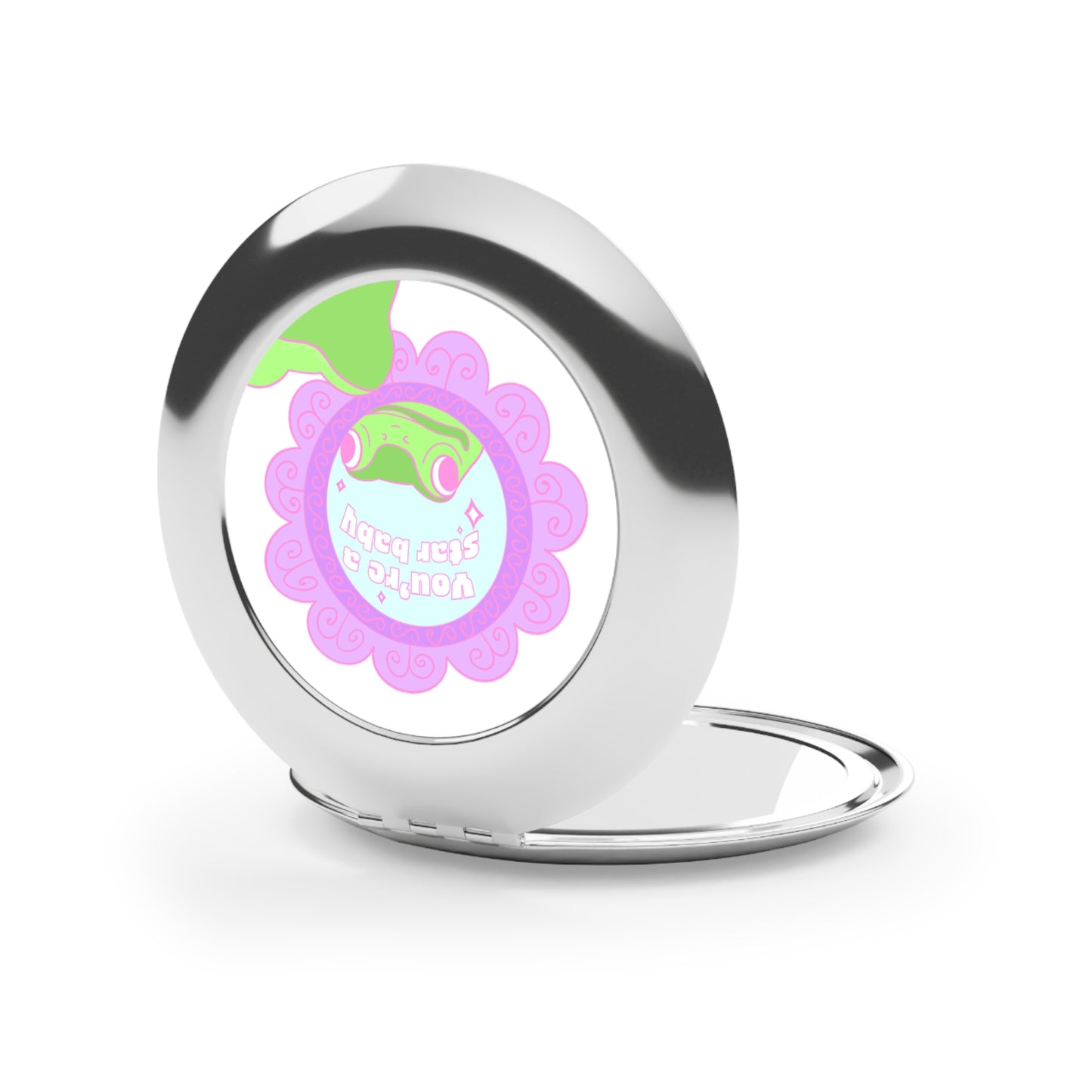 You’re a star baby! Compact Travel Mirror