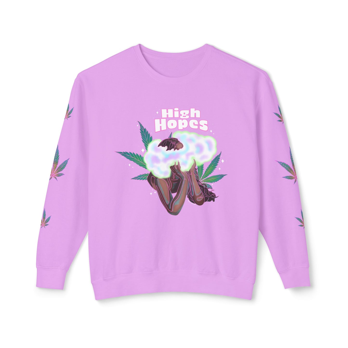 HIGH HOPES - Unisex Lightweight Crewneck Sweatshirt