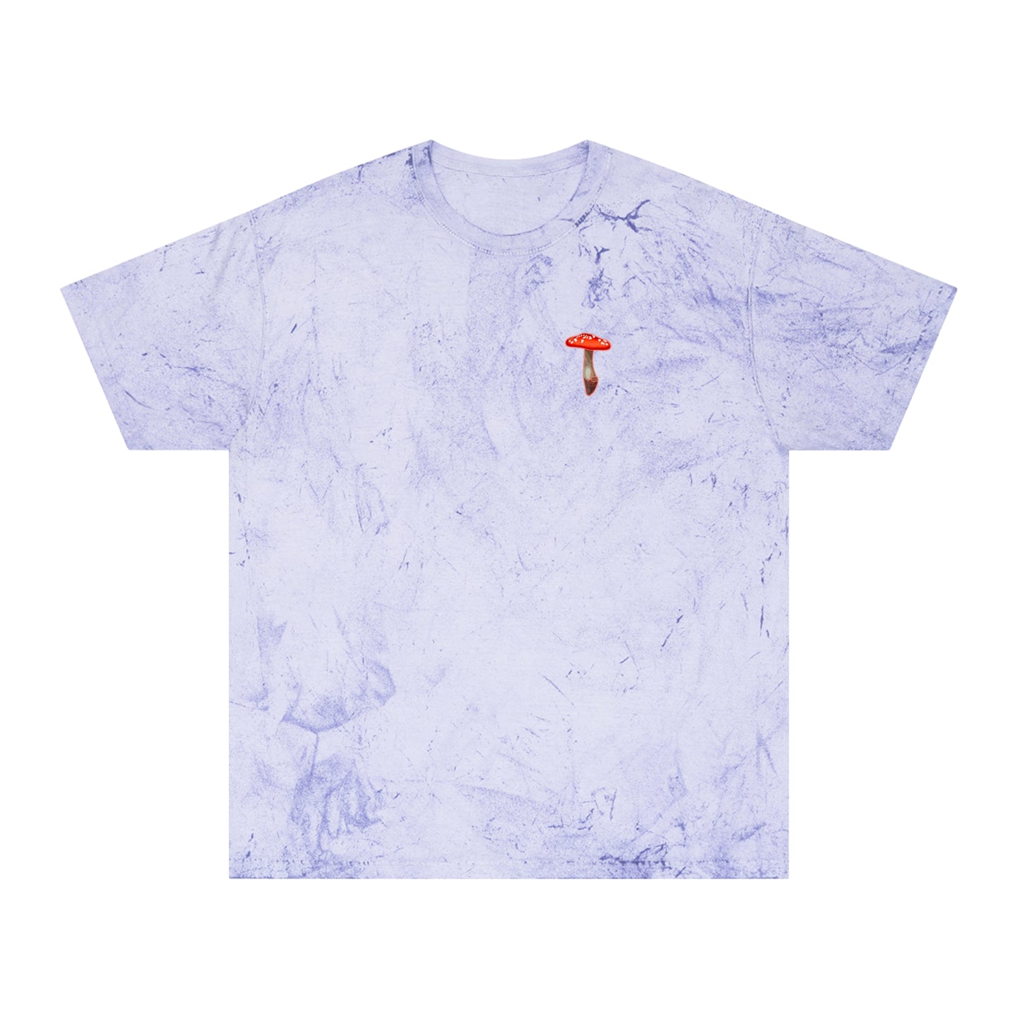 SCENIC CRYSTAL MUSHROOM VIEW - Unisex Color Blast T-Shirt