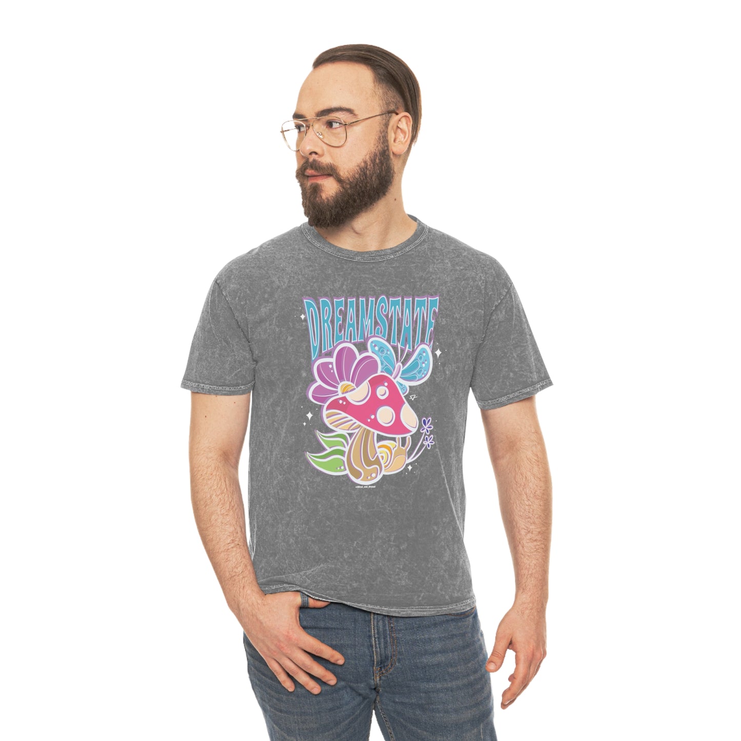 DREAMSTATE - Unisex Mineral Wash T-Shirt