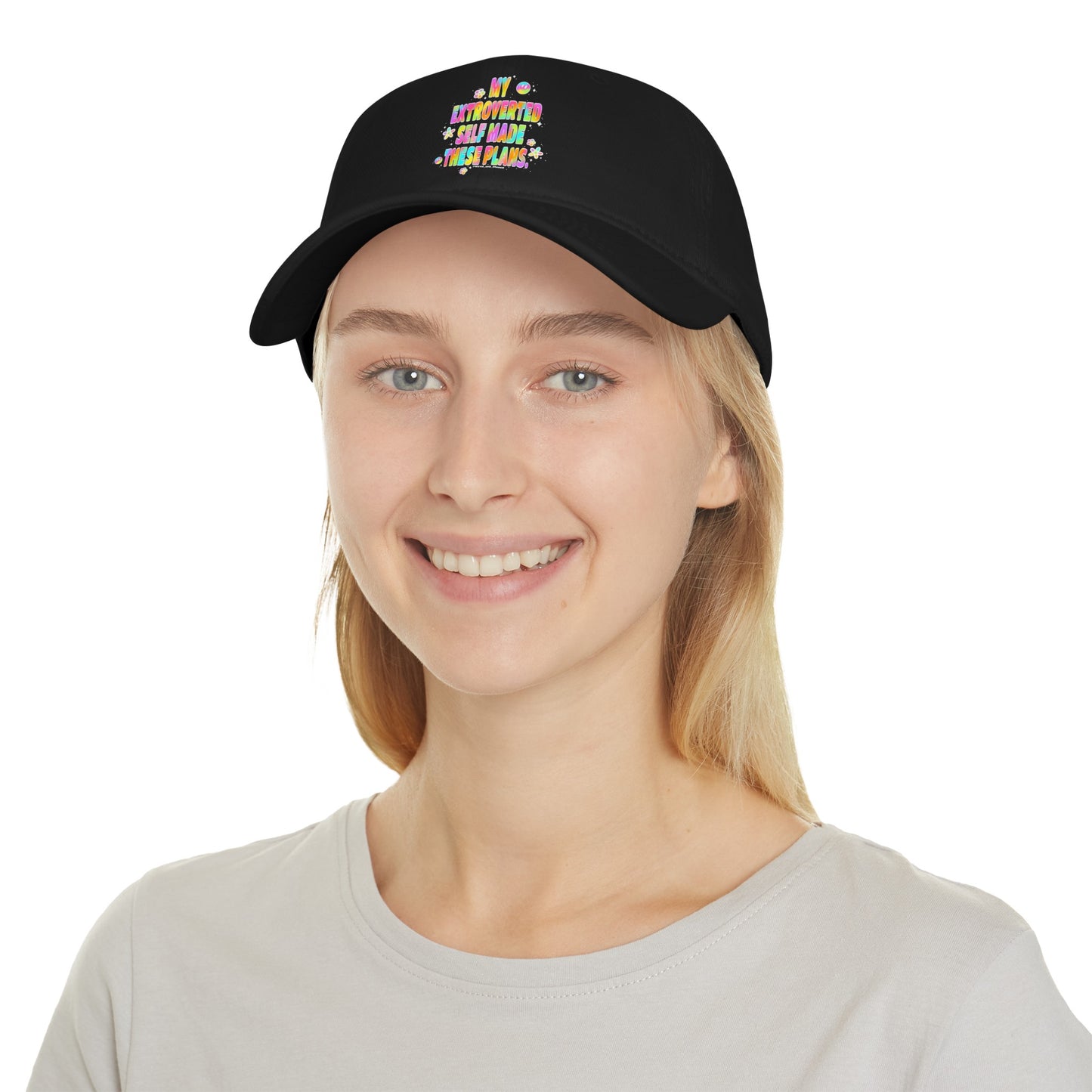 MY EXTROVERTED SELF MADE THESE PLANS - Low Profile Baseball Cap