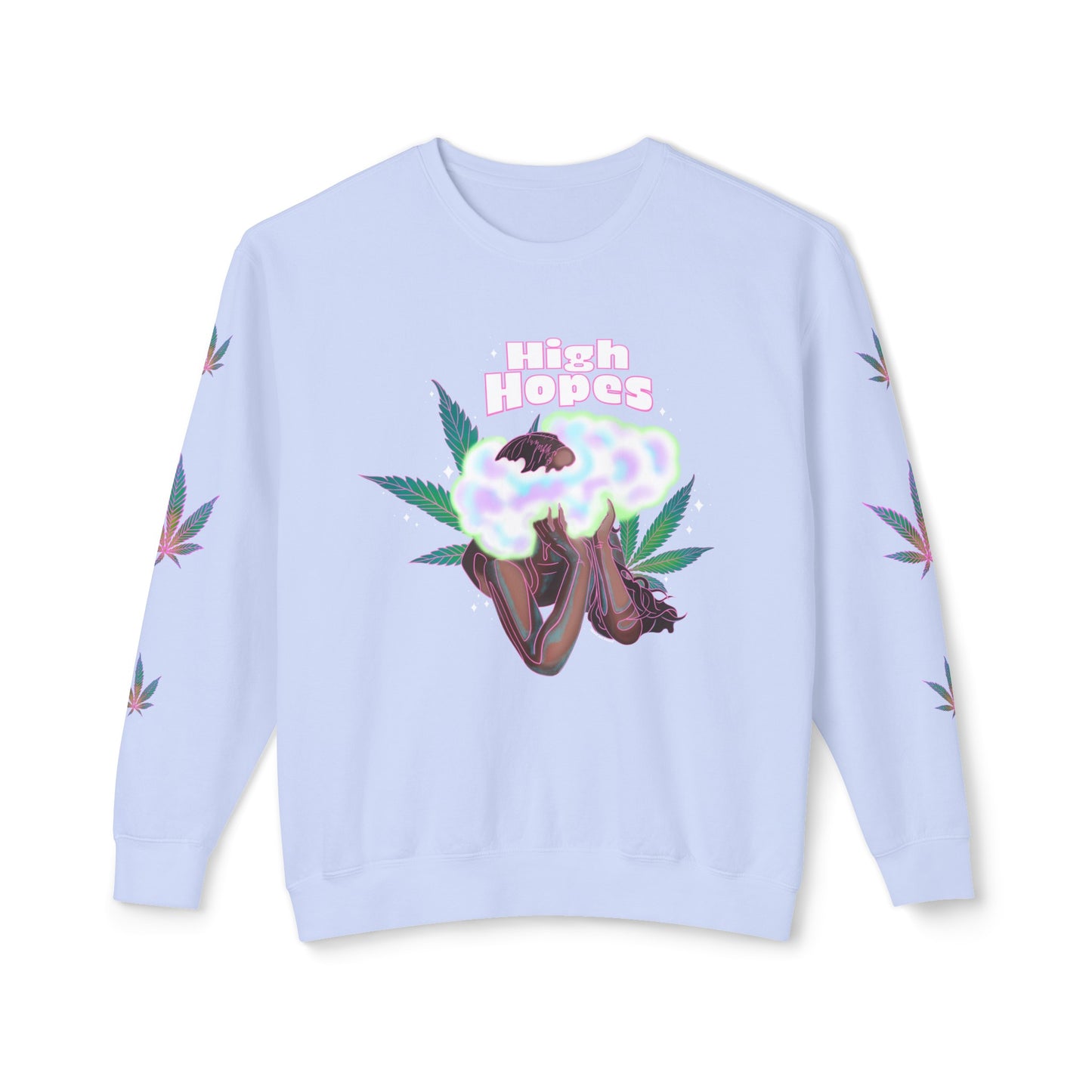 HIGH HOPES - Unisex Lightweight Crewneck Sweatshirt