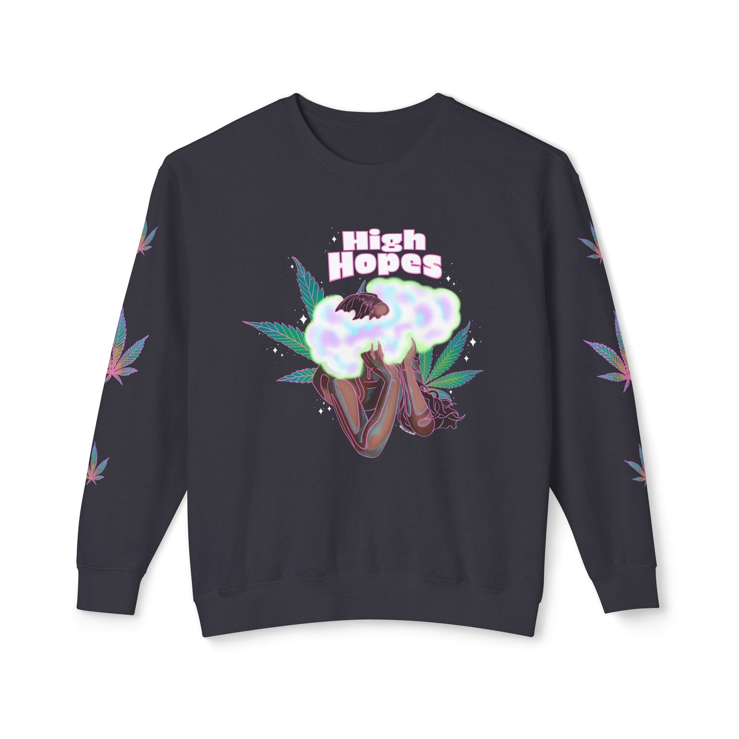 HIGH HOPES - Unisex Lightweight Crewneck Sweatshirt