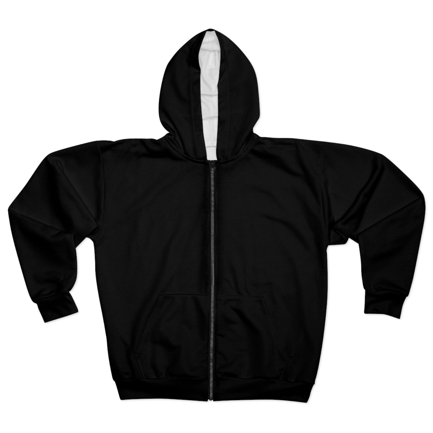 WEIRD MOMS BUILD CHARACTER - Unisex Zip Hoodie (AOP)