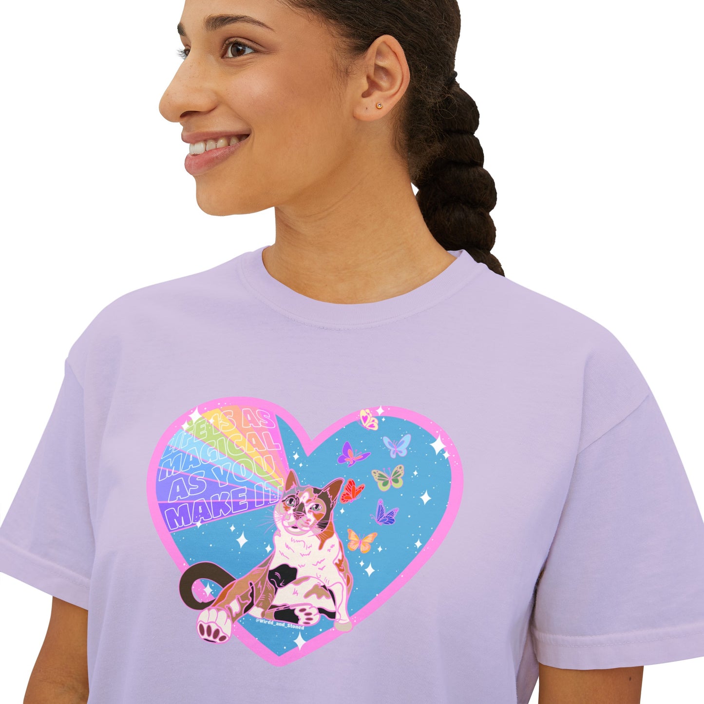 LIFE IS AS MAGICAL AS YOU MAKE IT - Women's Boxy Tee