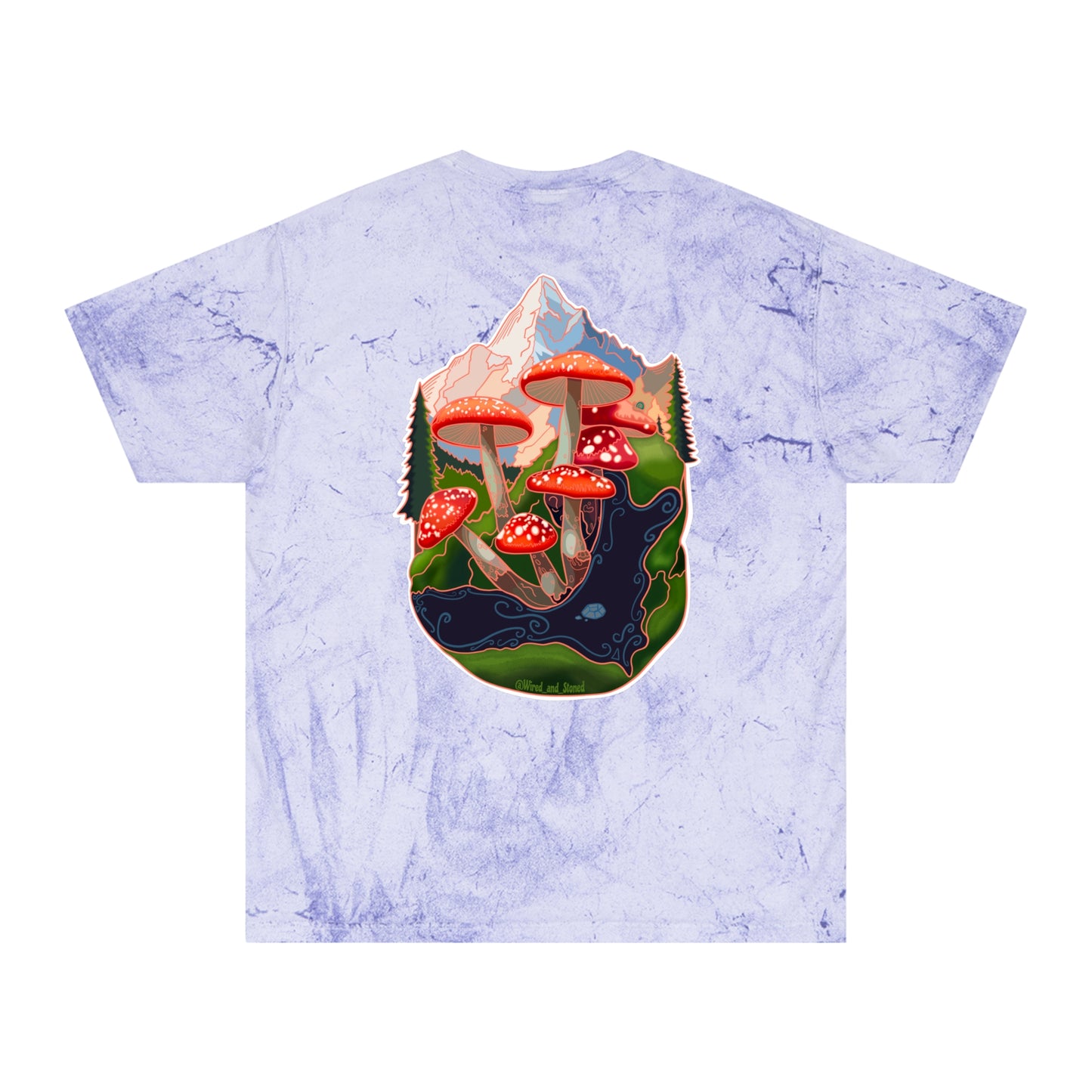 SCENIC MOUNTAIN VIEW - Unisex Color Blast T-Shirt