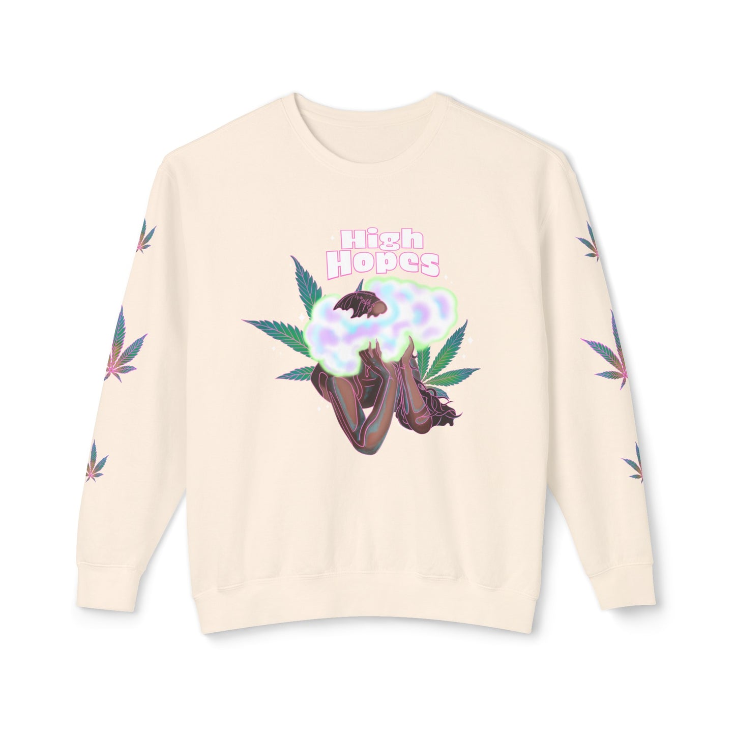 HIGH HOPES - Unisex Lightweight Crewneck Sweatshirt