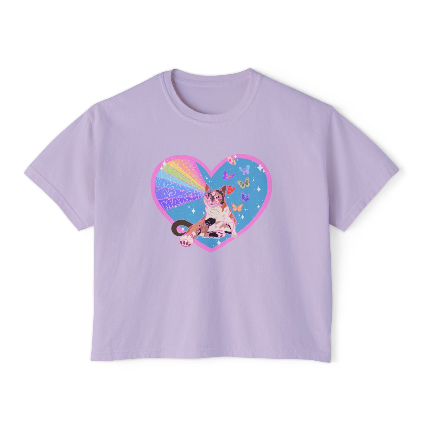 LIFE IS AS MAGICAL AS YOU MAKE IT - Women's Boxy Tee