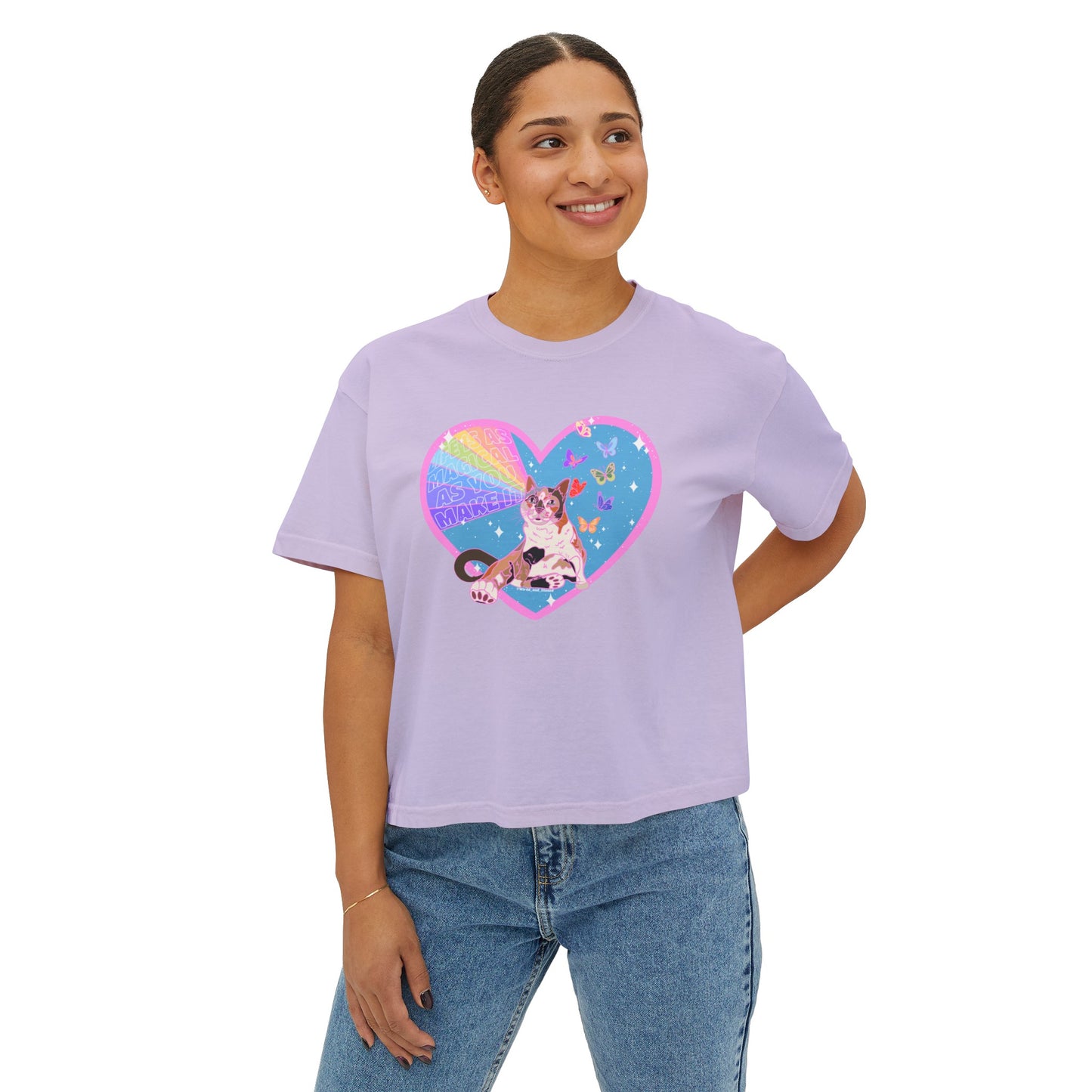 LIFE IS AS MAGICAL AS YOU MAKE IT - Women's Boxy Tee