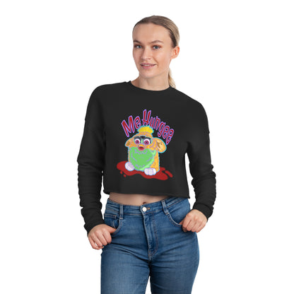 ME HUNGEE FURBY - Women's Cropped Sweatshirt