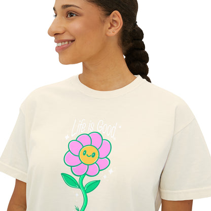 Life is Good - Women's Boxy Tee