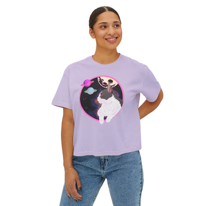 SPACE BEANS - Women's Boxy Tee