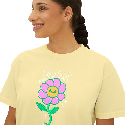 Life is Good - Women's Boxy Tee