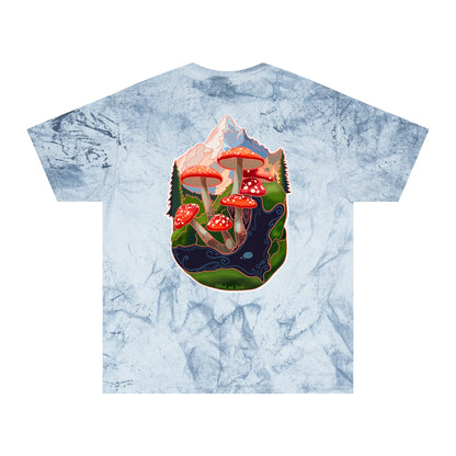 SCENIC MOUNTAIN VIEW - Unisex Color Blast T-Shirt