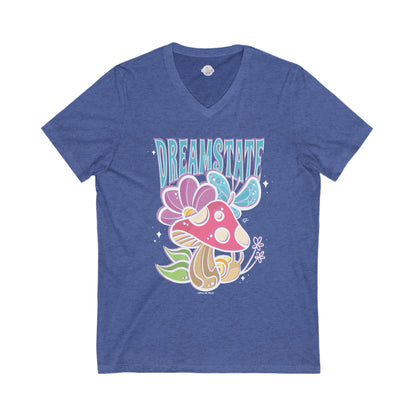 DREAMSTATE - Unisex Jersey Short Sleeve V-Neck Tee