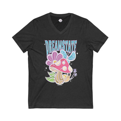 DREAMSTATE - Unisex Jersey Short Sleeve V-Neck Tee
