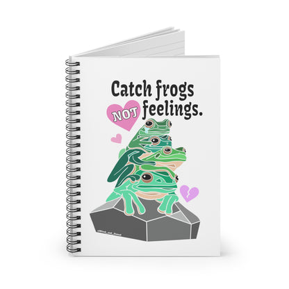 Catch Frogs NOT Feelings - feelings notebook