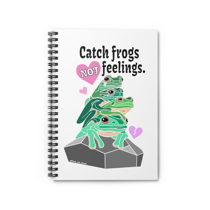 Catch Frogs NOT Feelings - feelings notebook
