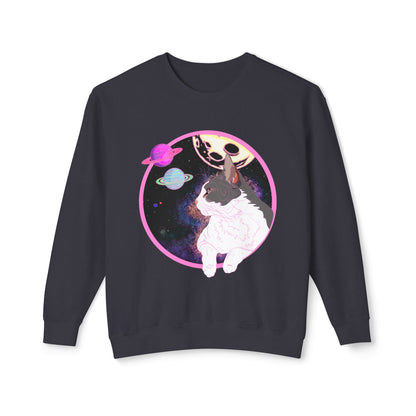 SPACE BEANS - Unisex Lightweight Crewneck Sweatshirt